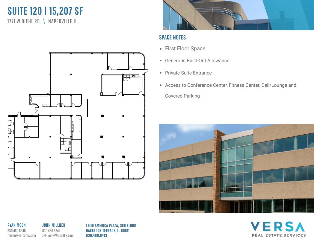 1751-1771 W Diehl Rd, Naperville, IL for lease Floor Plan- Image 1 of 2