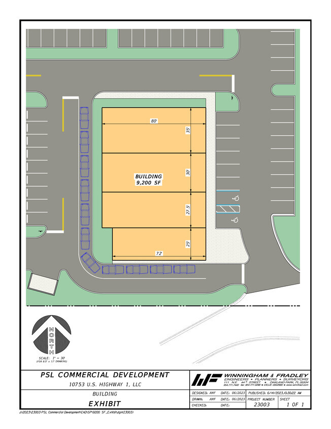 10753 S US Highway 1, Port Saint Lucie, FL for lease Site Plan- Image 1 of 1