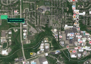 4141 Westmark Dr, Dubuque, IA - AERIAL map view