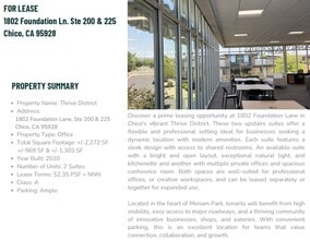 1802 Foundation Ln, Chico, CA for lease Interior Photo- Image 2 of 10