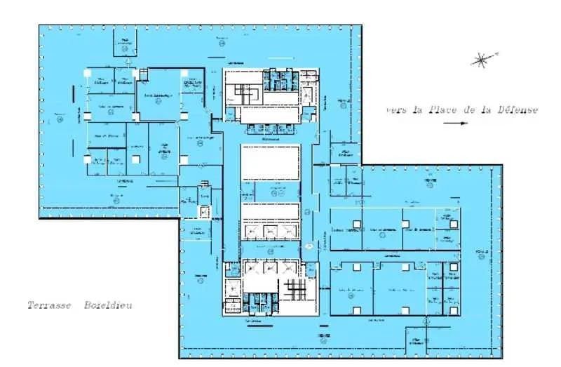 100-101 Terrasse Boieldieu, Puteaux for lease - Floor Plan - Image 2 of 15