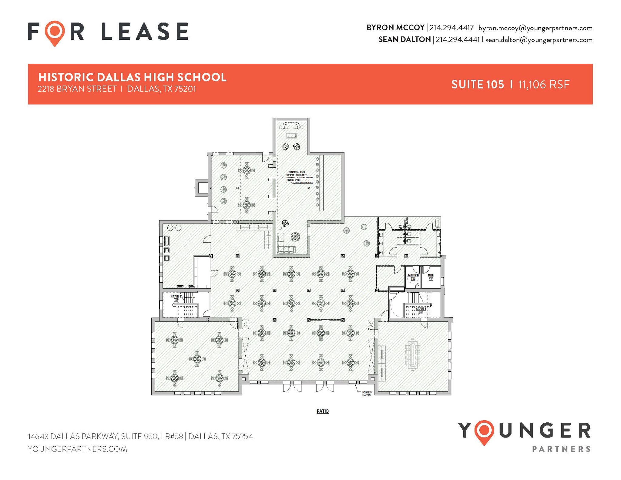 2218 Bryan St, Dallas, TX for lease Floor Plan- Image 1 of 1