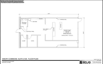 2095 N Decatur Rd, Decatur, GA for lease Floor Plan- Image 1 of 1