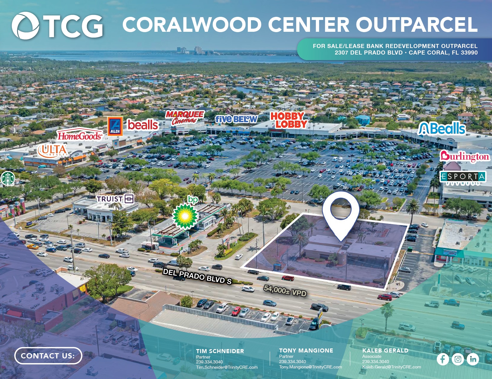 2307 Del Prado Blvd S, Cape Coral, FL for lease Building Photo- Image 1 of 8