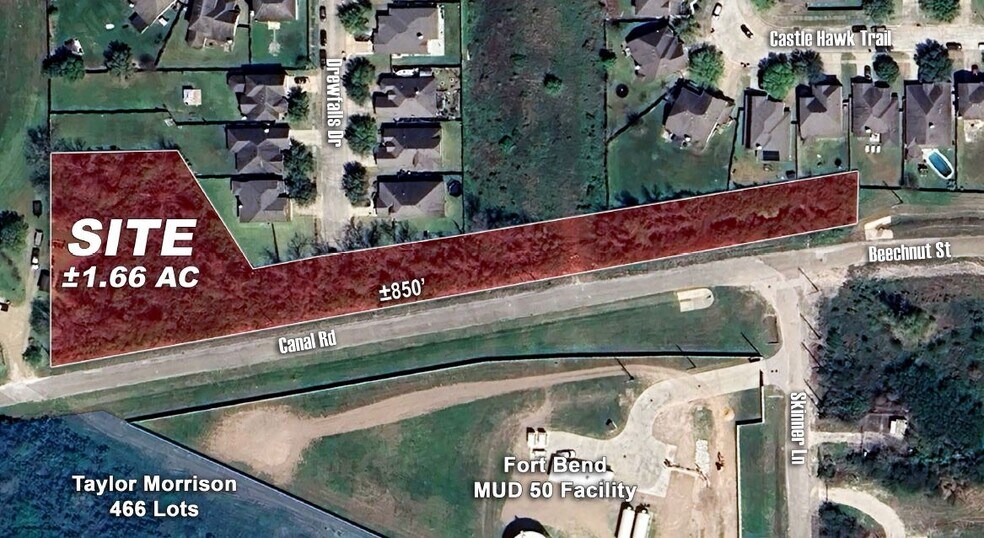 Canal Rd & Beechnut, Richmond, TX for sale - Building Photo - Image 2 of 2