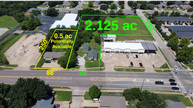 707 S Kelly Ave, Edmond, OK - AERIAL  map view - Image1