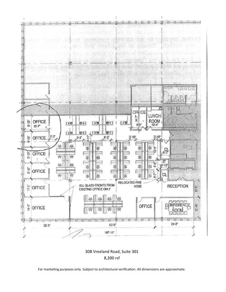 30 Vreeland Rd, Florham Park, NJ for lease - Site Plan - Image 1 of 49