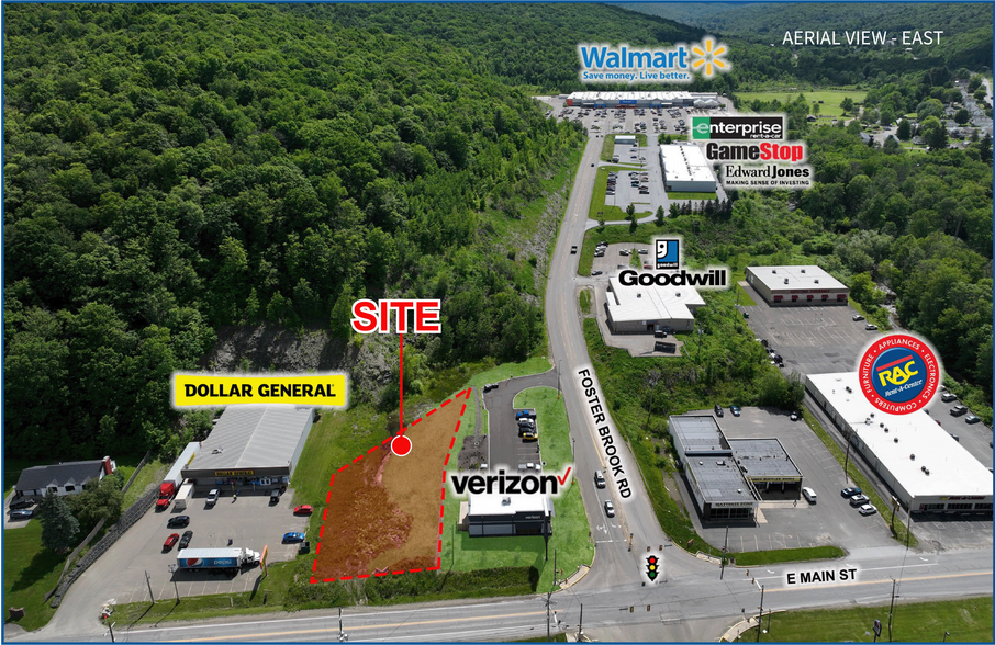 E Main St & Foster Brook Bl, Bradford, PA for lease - Building Photo - Image 1 of 2