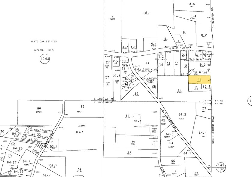 72 S Bethany Rd, Mcdonough, GA for sale - Plat Map - Image 2 of 2