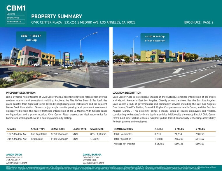 131-251 S Mednik Ave, Los Angeles, CA for lease - Building Photo - Image 3 of 9