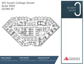 301 S College St, Charlotte, NC for lease Floor Plan- Image 1 of 1