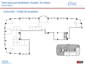 7500 Dallas Pky, Plano, TX for lease Floor Plan- Image 1 of 1