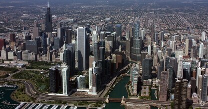 111 N Wabash Ave, Chicago, IL - aerial  map view - Image1