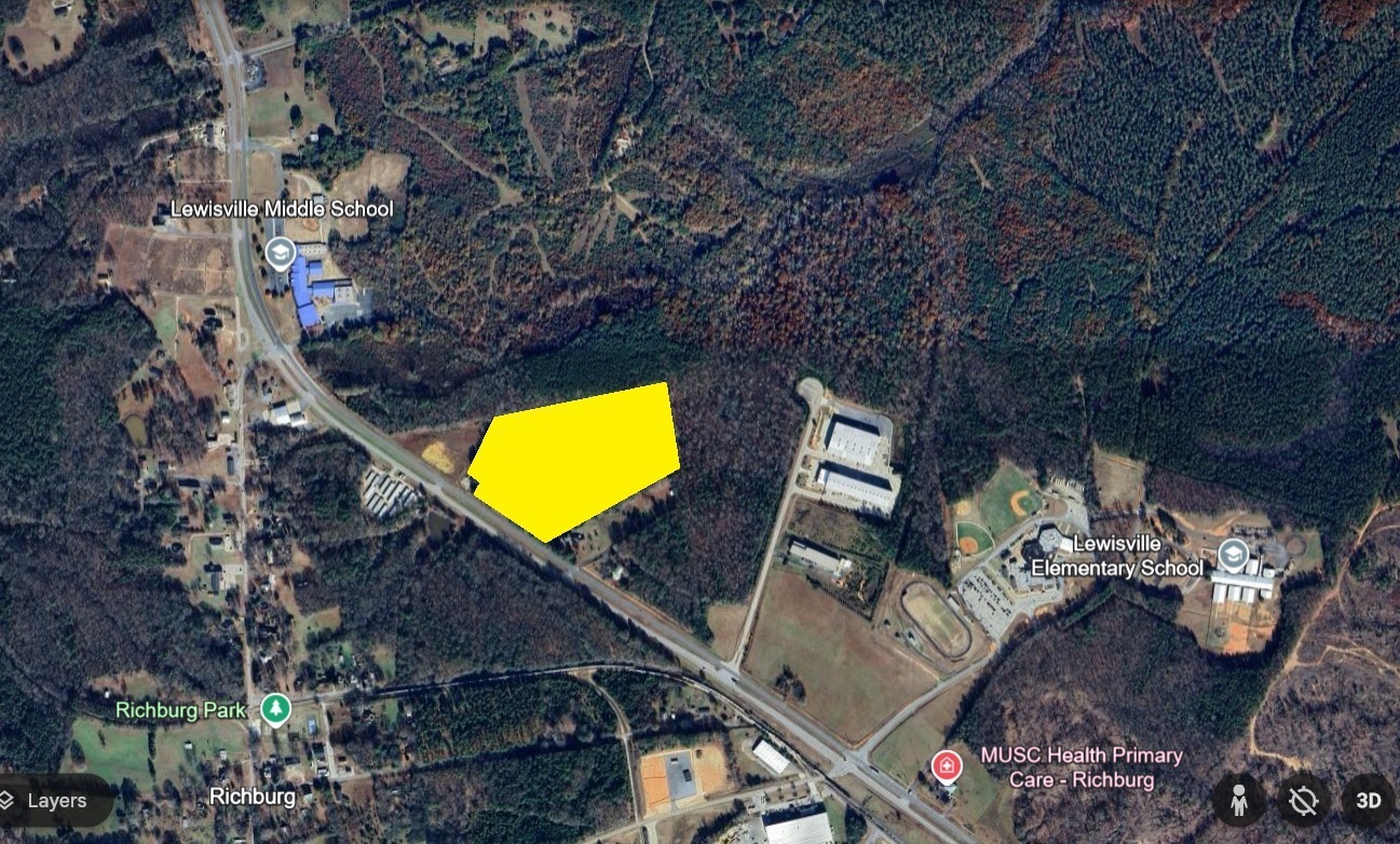 Lancaster Hwy, Richburg, SC for sale Aerial- Image 1 of 5