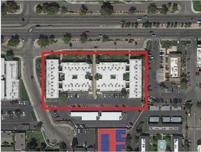 1625 E Shaw Ave, Fresno, CA - AERIAL  map view