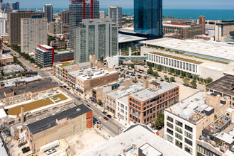 2241-2245 S Michigan Ave, Chicago, IL - aerial  map view