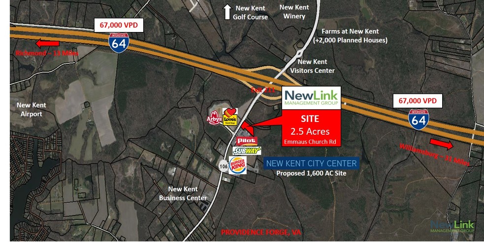 Emmaus Church Rd, New Kent, VA for lease - Other - Image 2 of 3