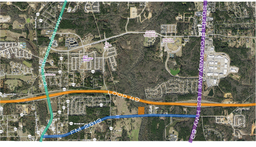 5218 FM 2813, Flint, TX for sale - Aerial - Image 2 of 4