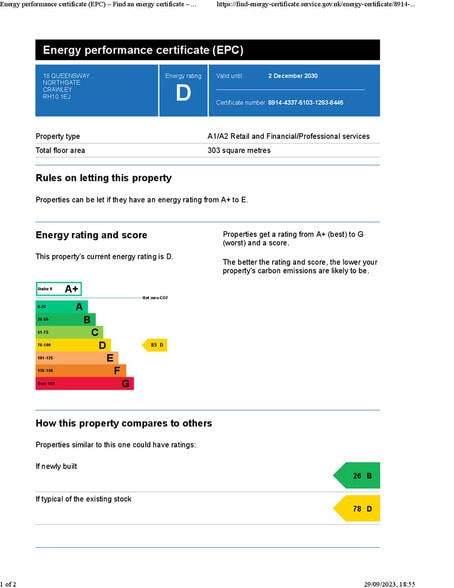 8-18 Queensway, Crawley for lease - Building Photo - Image 3 of 3