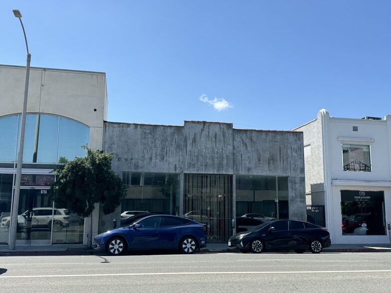 8262 Melrose Ave, Los Angeles, CA for lease - Building Photo - Image 1 of 12