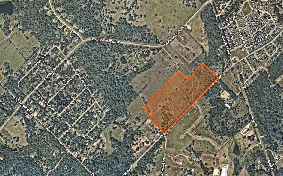 N Graham Rd & Holleman Dr, College Station, TX for sale - Aerial - Image 1 of 4