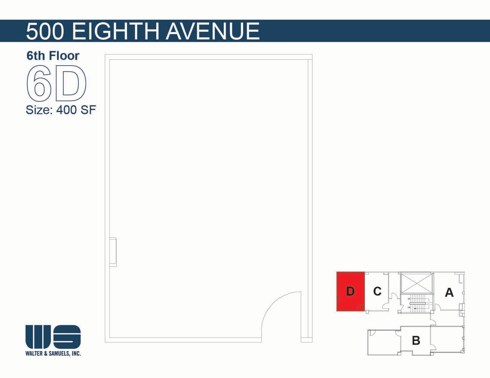 500 Eighth Ave, New York, NY for lease Floor Plan- Image 1 of 1