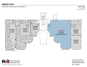 12300 S Shore Blvd, Wellington, FL for lease Floor Plan- Image 2 of 11