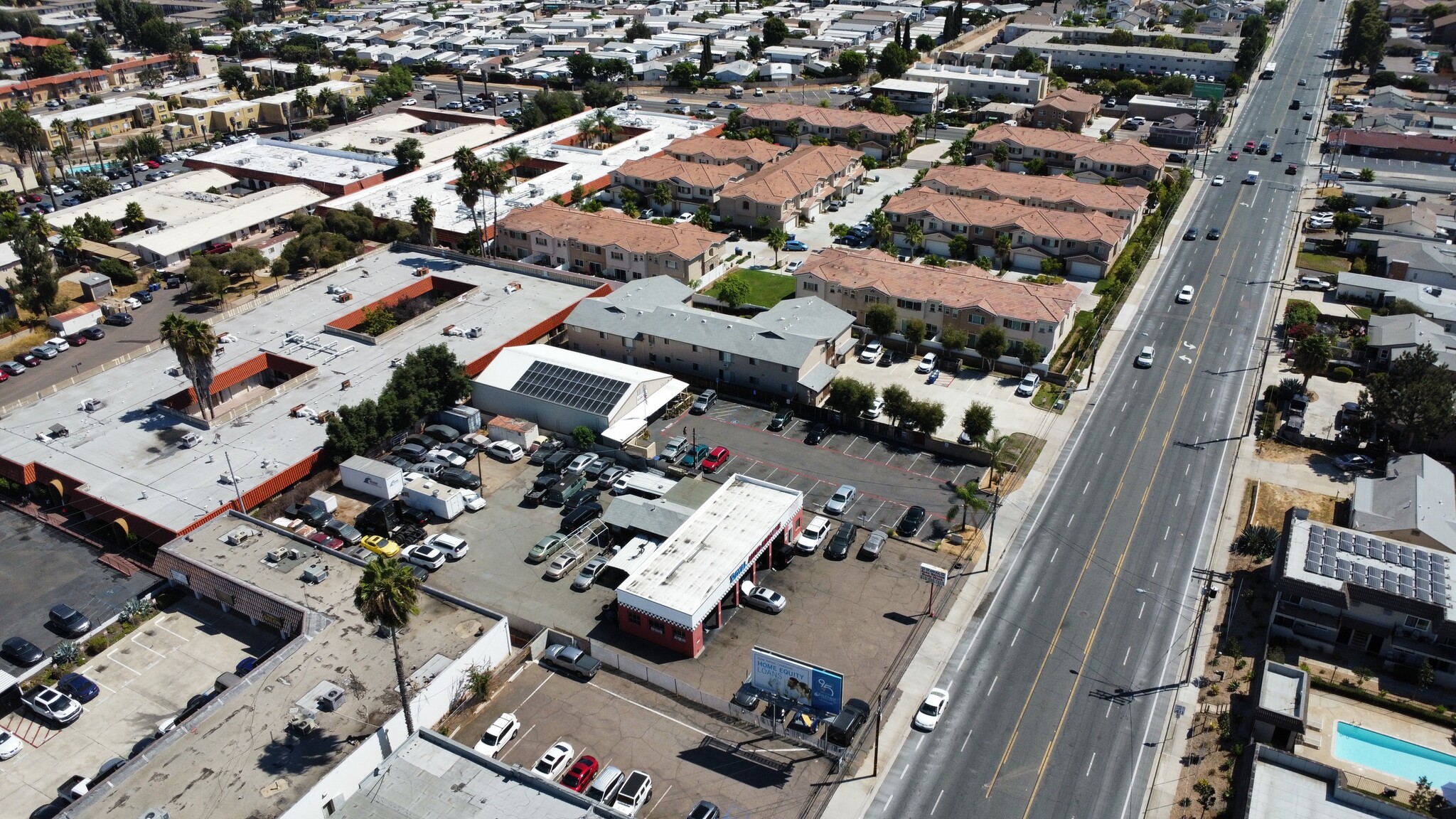 930 E Washington Ave, El Cajon, CA for lease Aerial- Image 1 of 3