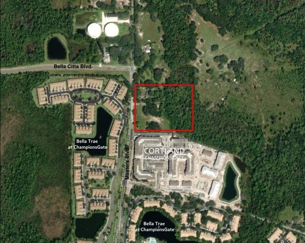 1225 S Goodman Rd Champions Gate - 1225 S Goodman Rd Champions Gate FL 75ac Assemblage ChampionsGate Area Aerial Map 1 Large