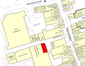 Carters Sq, Uttoxeter for lease Goad Map- Image 1 of 1