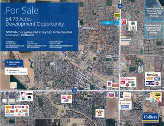 More details for NWC Mercey-Springs Rd & Overland Rd, Los Banos, CA - Land for Sale