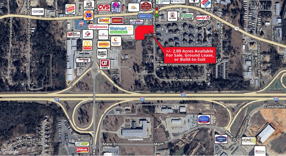 5243 Cypress St, West Monroe, LA for lease - Building Photo - Image 3 of 9