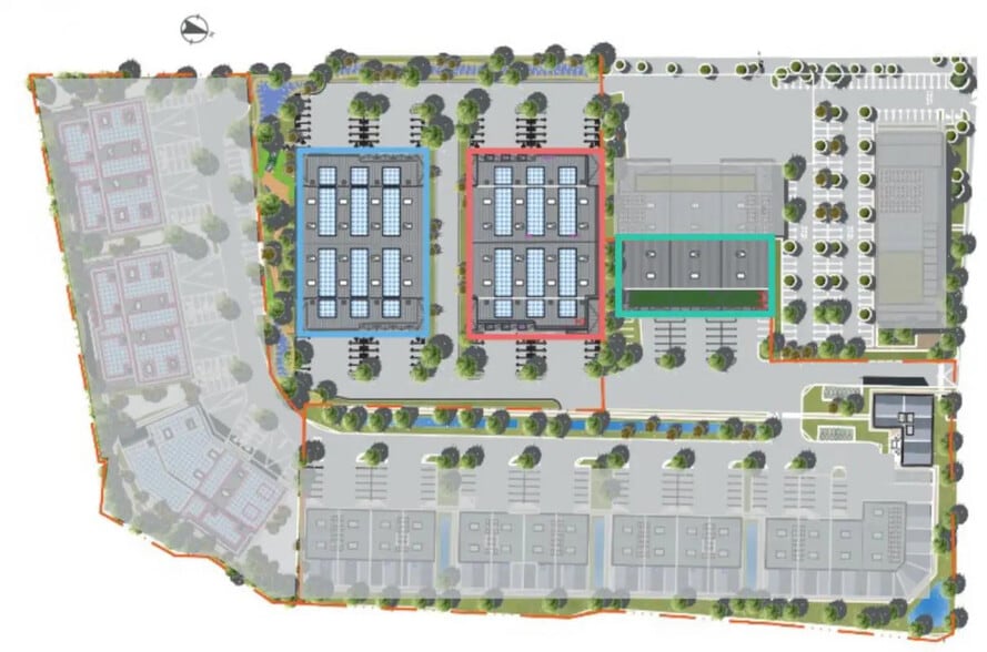 Flex in Flins-sur-Seine for lease - Floor Plan - Image 3 of 4