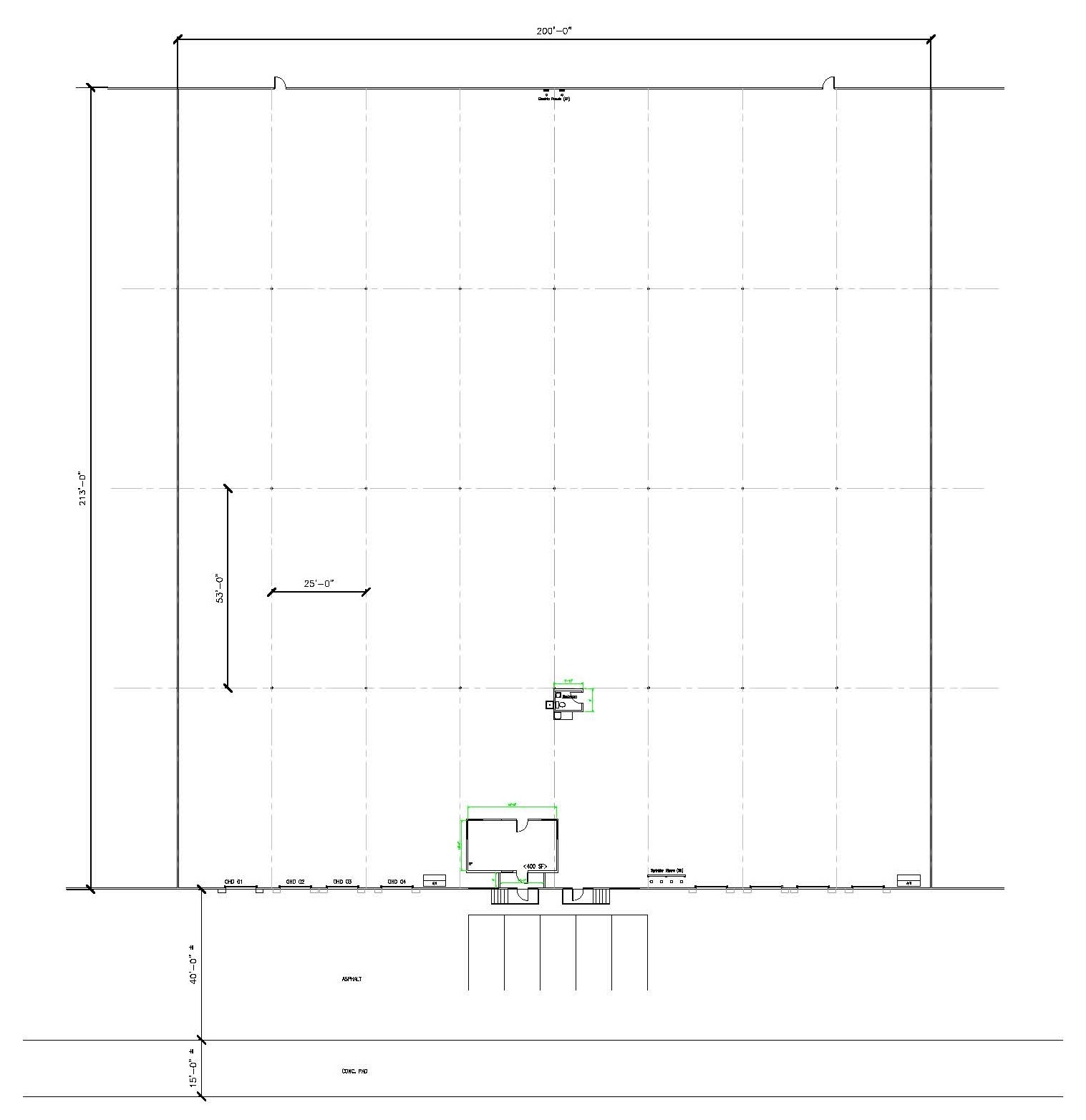 8801-8845 Seeger Industrial Dr, Berkeley, MO for lease Floor Plan- Image 1 of 2