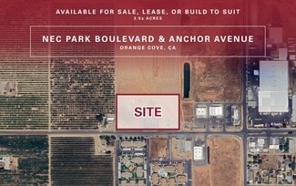 More details for NEC Park Blvd, Orange Cove, CA - Land for Lease