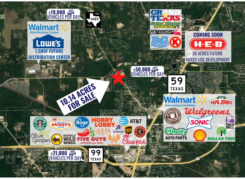 19130 FM 1485 Rd, New Caney, TX 77357 Land for Sale