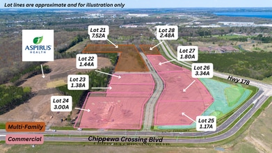 Trail Ridge Rd, Chippewa Falls, WI - AERIAL  map view - Image1