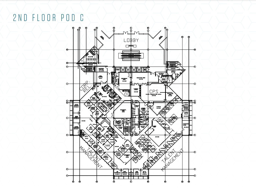 100 W Walnut St, Pasadena, CA for lease Floor Plan- Image 1 of 1