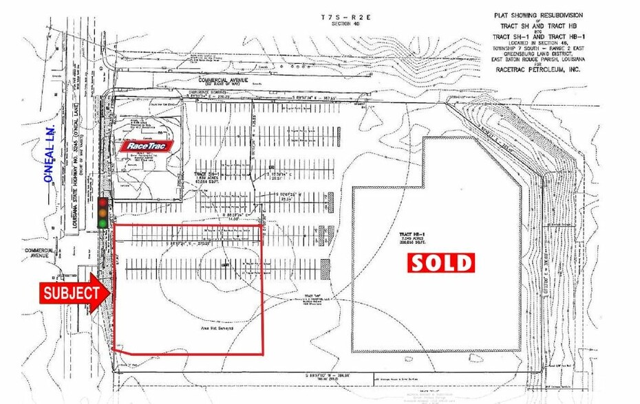 1683 Oneal Ln, Baton Rouge, LA for sale - Site Plan - Image 3 of 9