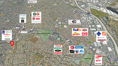 2815 S Main St, Corona, CA - AERIAL  map view