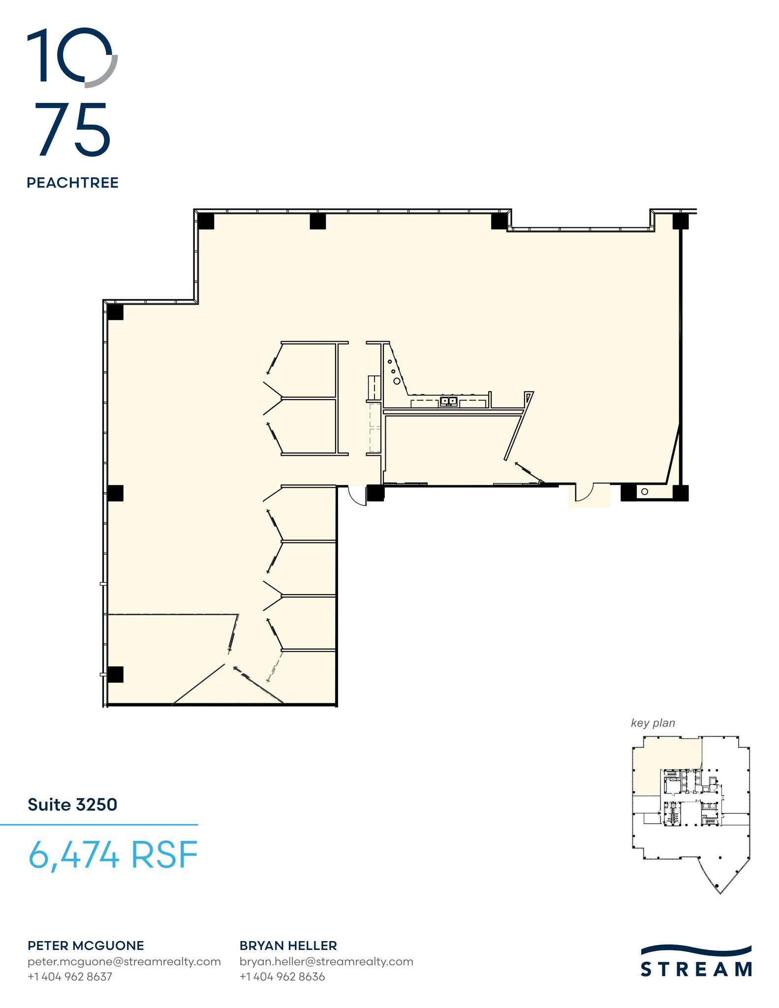 1075 Peachtree St NE, Atlanta, GA for lease Site Plan- Image 1 of 1