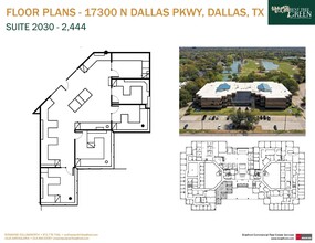 17300 N Dallas Pky, Dallas, TX for lease Floor Plan- Image 1 of 1