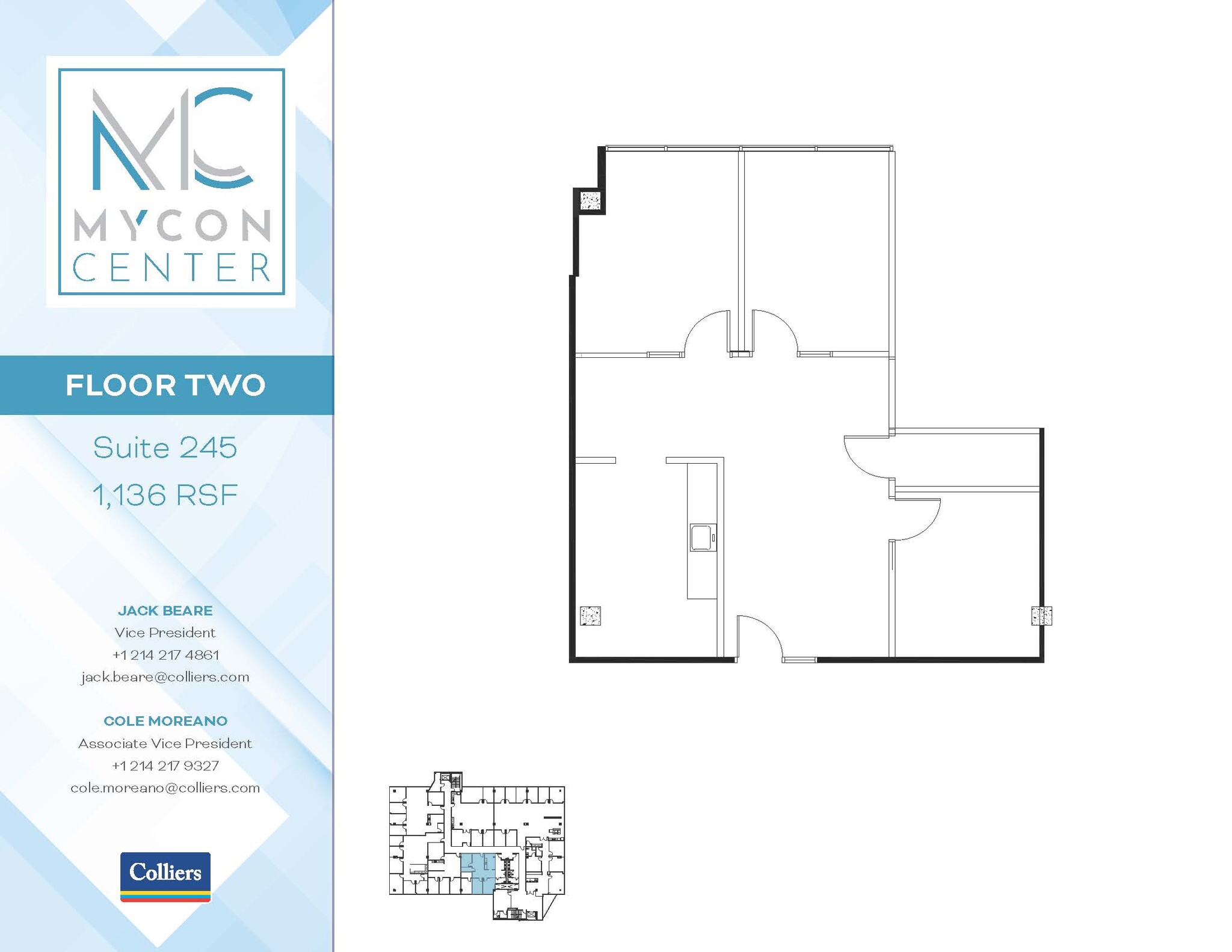 17311 N Dallas Pky, Dallas, TX for lease Floor Plan- Image 1 of 1