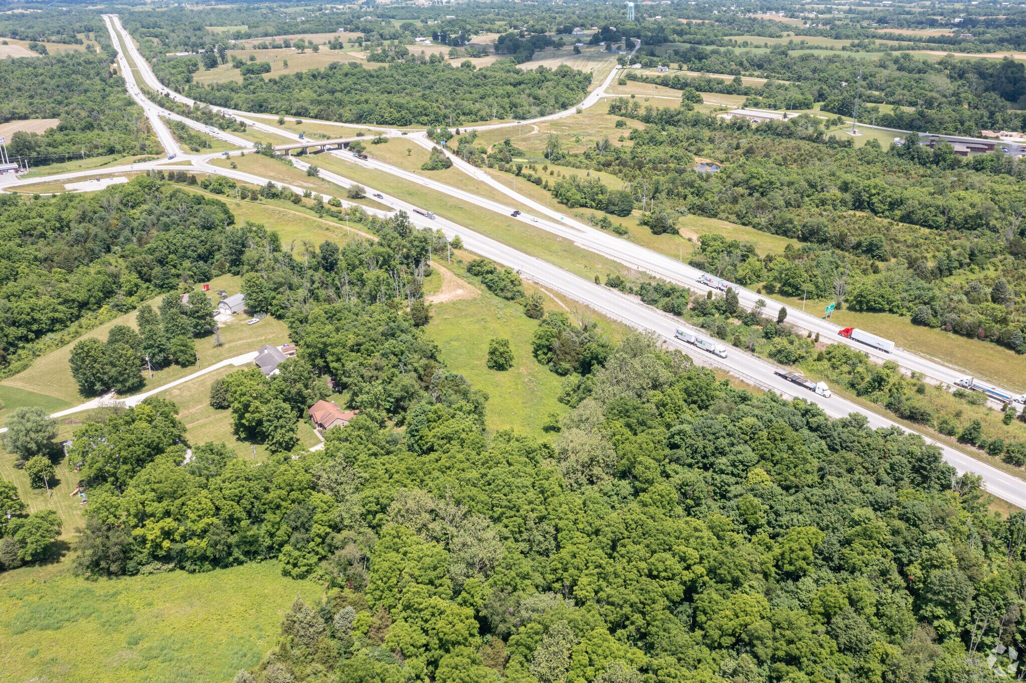 14 Campbellsburg Rd., Campbellsburg, KY 40011 14 acres of I71