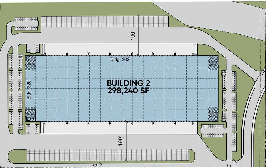 MidPointe Logistics Centre, San Marcos, TX for lease - Site Plan - Image 2 of 2