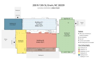 200 N 13th St, Erwin, NC for lease Site Plan- Image 1 of 2