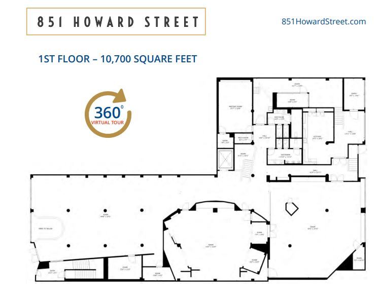 851-853 Howard St, San Francisco, CA for sale Floor Plan- Image 1 of 1