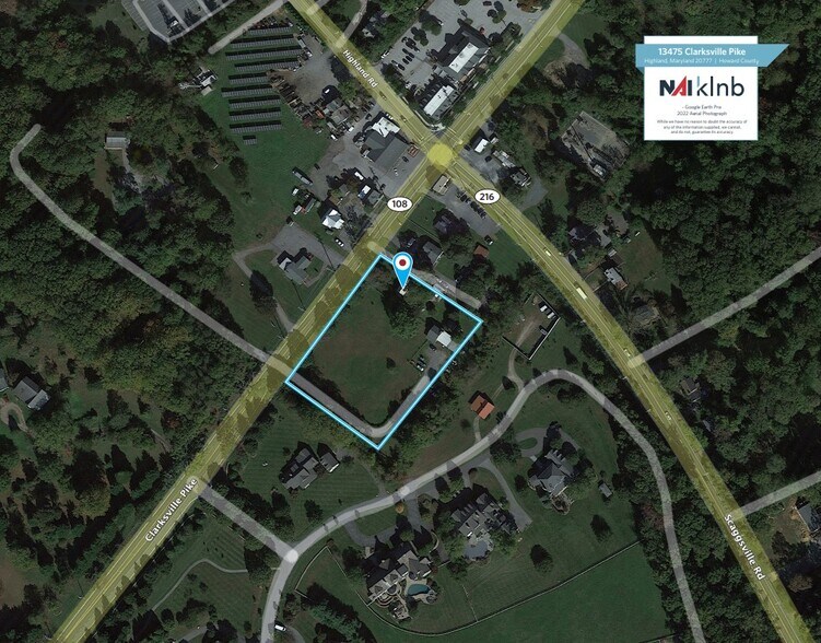 13475 Clarksville Pike, Highland, MD 20777 Land for Sale