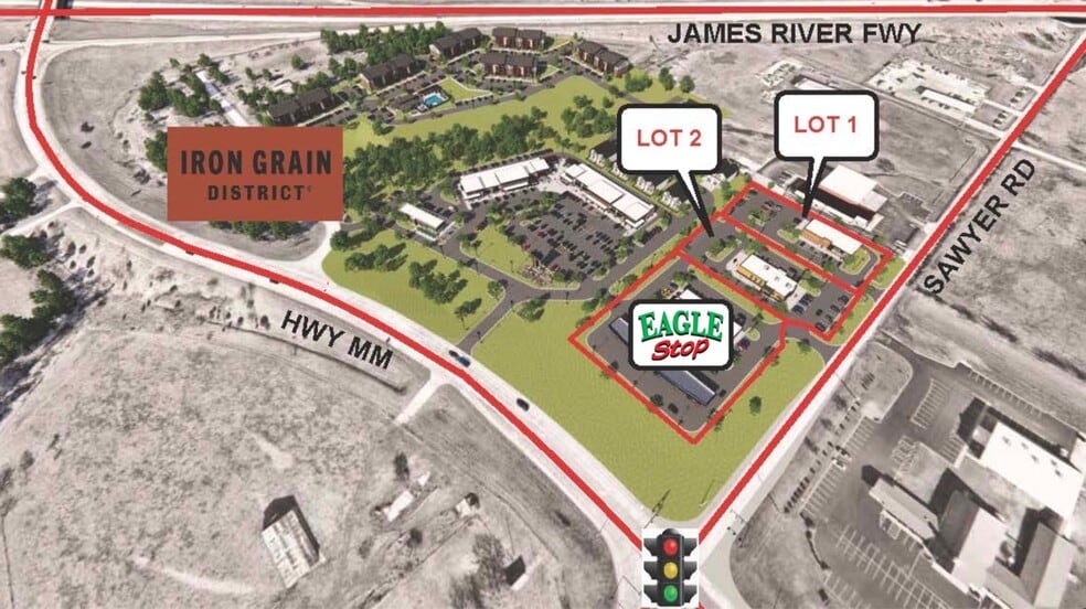 NEC Highway MM & Sawyer Rd, Republic, MO for sale - Building Photo - Image 1 of 2