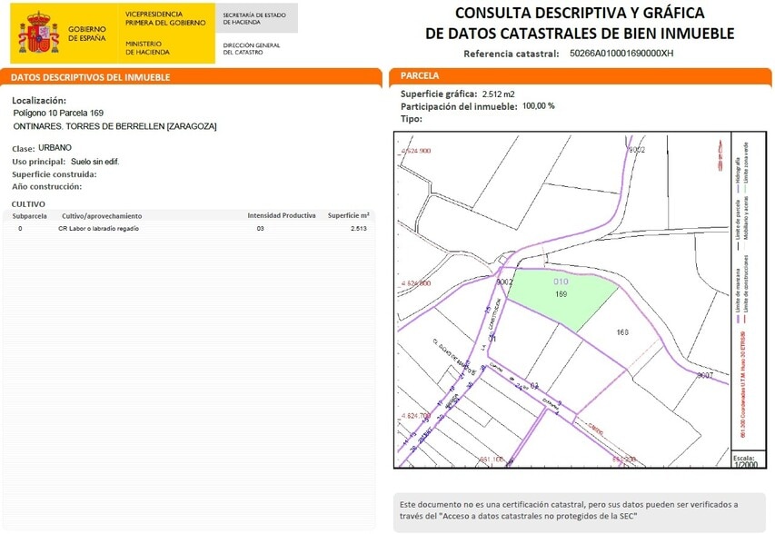 Land in Torres de Berrellén for sale - Building Photo - Image 3 of 11